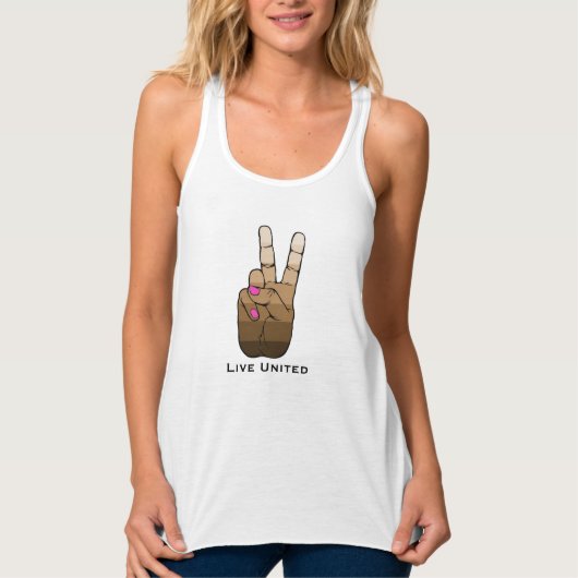 Peace Tank Roze (Voorkant)