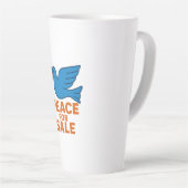 Peace Themed Coffe Mug ,Traveller Mug (Angle droit)