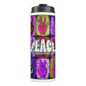 Peace Thermosbeker (Voorkant)
