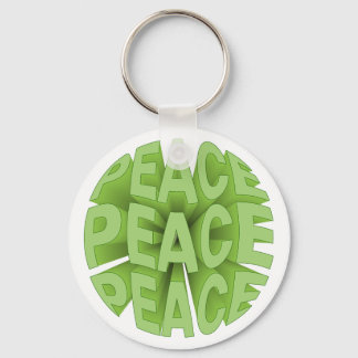 peace tote tas sleutelhanger