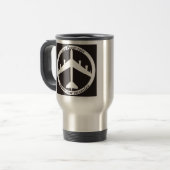 Peace Travel Mug Reisbeker (Voorkant links)