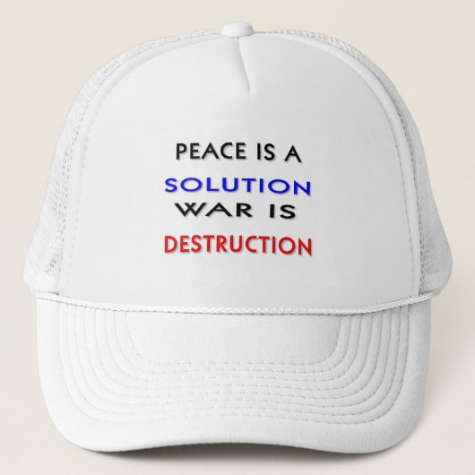 Peace Trucker Pet (Voorkant)