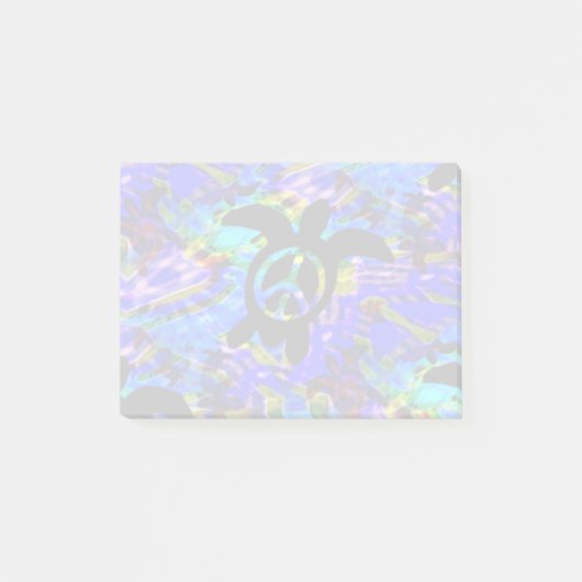 Peace Turtle Post-it® Notes (Voorkant)