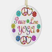 PEACE VERLIEZEN YOGA KERAMISCH ORNAMENT (Rechts)