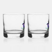 Peace Whiskey-bril Whisky Glas (Rechts)