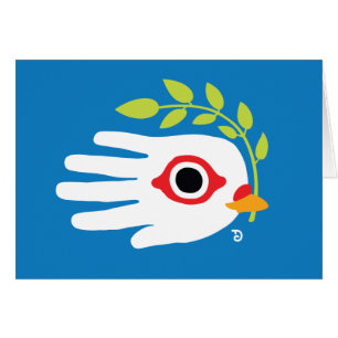 Peace White Dove met Olive Branch