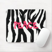 PEACE zebra Muismat (Met muis)