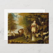 Peaceable Kingdom | 1830-32 Briefkaart (Voorkant / Achterkant)
