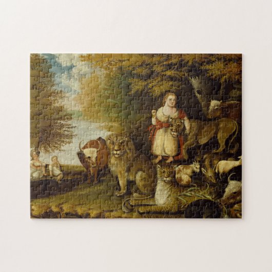 Peaceable Kingdom | 1830-32 Legpuzzel (Horizontaal)