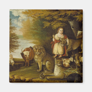 Peaceable Kingdom   1830-32 Magneet