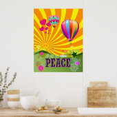 PEACEFUL BALLOON FANTASY POSTER (Keuken)