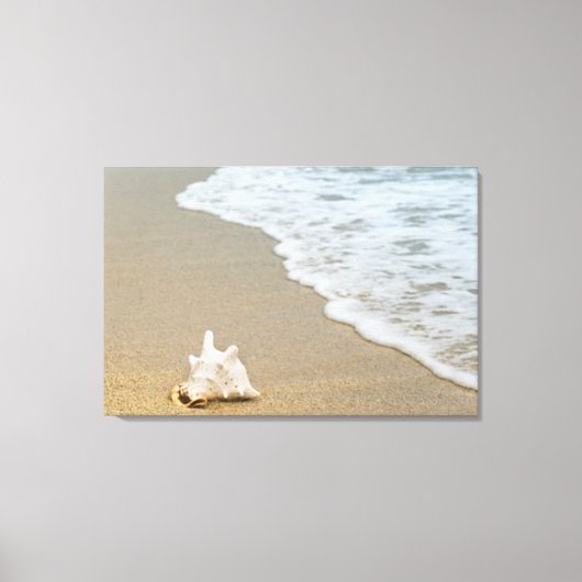 "PEACEFUL BEACH" Canvas Wall Art Afdruk (Voorkant)