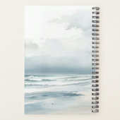 Peaceful Beach Custom Quote Weekly Planner (Achterkant)