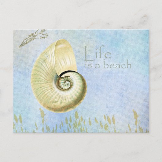 Peaceful Beach II Briefkaart (Voorkant)