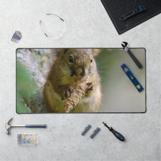 Peaceful Brown Squirrel in the Wild