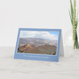 Peaceful Canyon Feestdagen Kaart