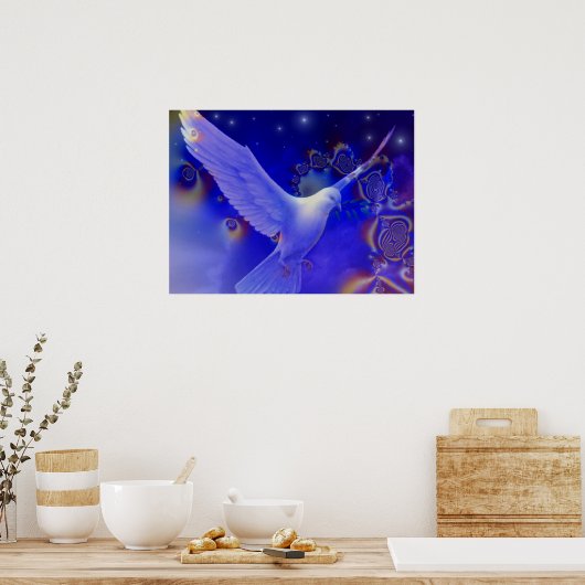 Peaceful Dove - Affiche (Cuisine)