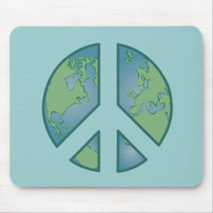 Peaceful Earth Mousepad Muismat