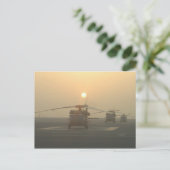 Peaceful Flightline Briefkaart (Staand voorkant)