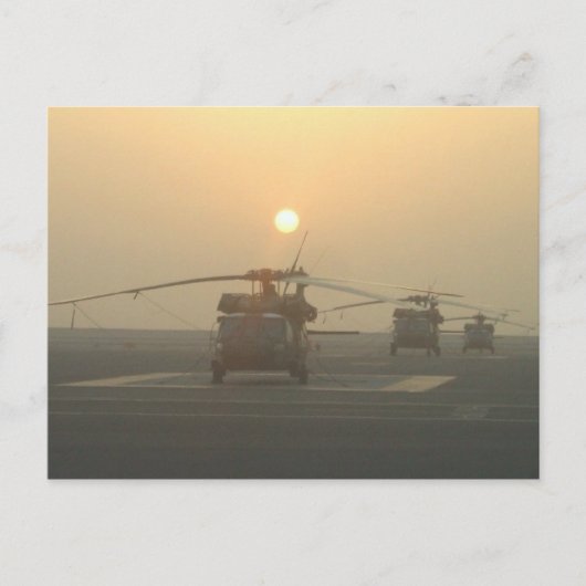 Peaceful Flightline Briefkaart (Voorkant)