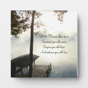 Peaceful Foggy Lake Inspirations Fotoplaat