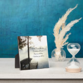 Peaceful Foggy Lake Inspirations Fotoplaat (Insitu)