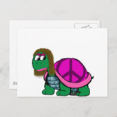 Peaceful Honu gril Briefkaart (Voorkant / Achterkant)