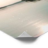 Peaceful Lake and Distant Trees with scripture Poster (Hoek)