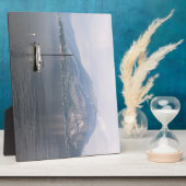 Peaceful Lake Como Plaque Fotoplaat (Zijkant)