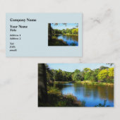 Peaceful Lake Visitekaartje (Voorkant / Achterkant)