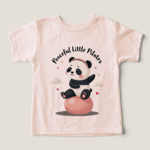 Peaceful Little Pilates Panda Kawaii Fitnes