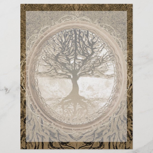 Peaceful Living Tree (Voorkant)