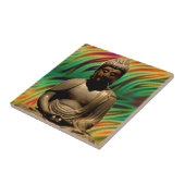 Peaceful Meditating Buddha Prints Tegeltje (Zijkant)