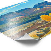 Peaceful Morning by Maynard Dixon Foto Afdruk (Hoek)