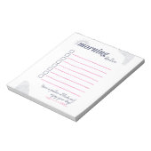 Peaceful Morning Routine Checklist Art Notitieblok (Gedraaid)