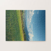 Peaceful Mountain Flowers Puzzle (Horizontal)