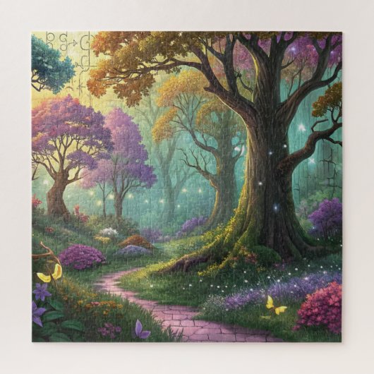 Peaceful Nature Scene Custom Photo Jigsaw Puzzle Legpuzzel (Verticaal)