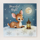 Peaceful Night Deer Puzzle (Vertical)