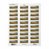 Peaceful Pasture Return Address Etiket (Full Sheet)