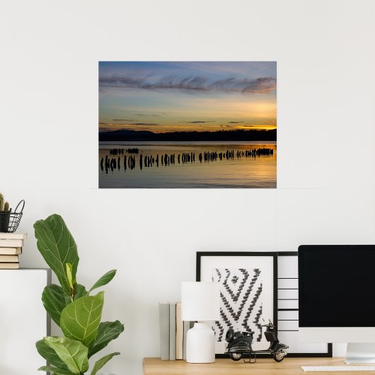 Peaceful Scene Poster (Thuiskantoor)