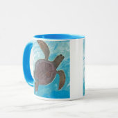 Peaceful Sea Turtle Mug (Devant gauche)