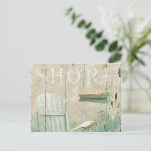 Peaceful Shore Briefkaart (Staand voorkant)