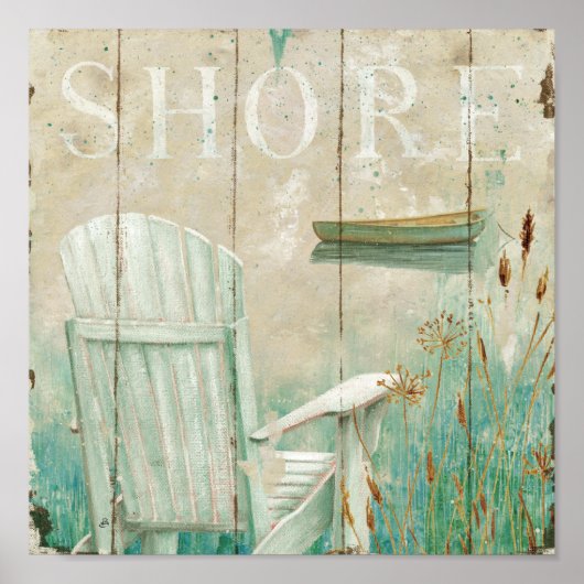 Peaceful Shore Poster (Voorkant)