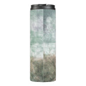 Peaceful Silver Buddha met Monogram | Naam Thermosbeker (Achterkant)