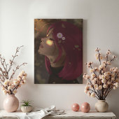 Peaceful Soft Radiance Canvas Afdruk