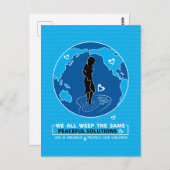 Peaceful Solutions_ Briefkaart (Voorkant / Achterkant)