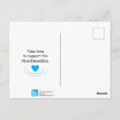 Peaceful Solutions_ Briefkaart (Achterkant)