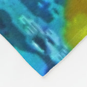 Peaceful Swirls Fleece Deken (Hoek)