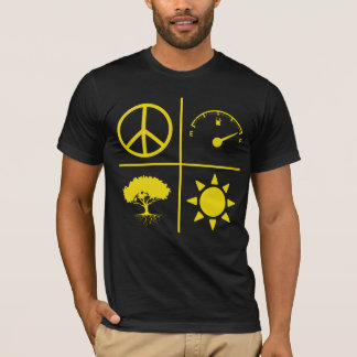 Peaceful TredenGold Gliph T-Shirt