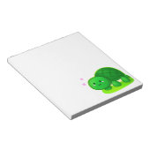 Peaceful Turtle Notitieblok (Schuin)